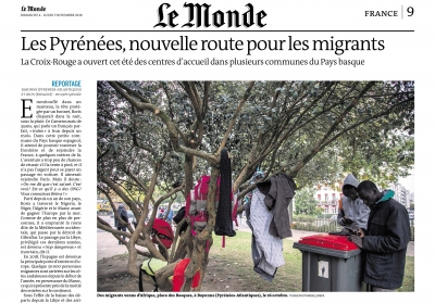 LE MONDE lundi 5 novembre 2018